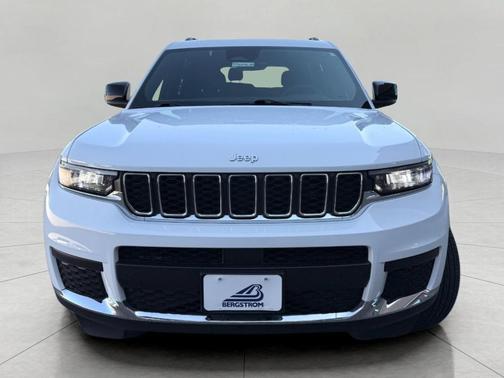Bright White Clearcoat 2025 Jeep Grand Cherokee L Laredo