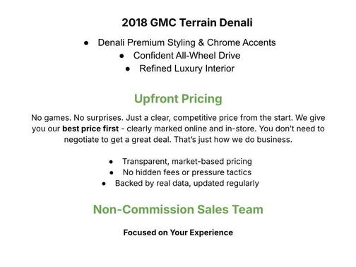 2018 GMC Terrain Denali