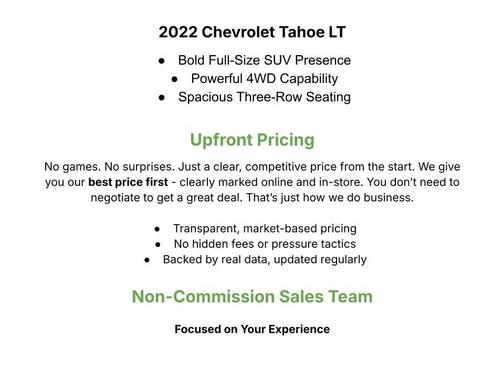2022 Chevrolet Tahoe LT