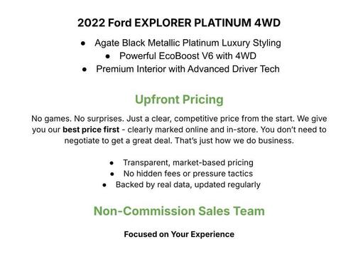 2022 Ford Explorer Platinum