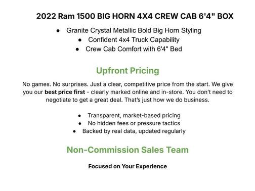 2022 RAM 1500 Big Horn/Lone Star