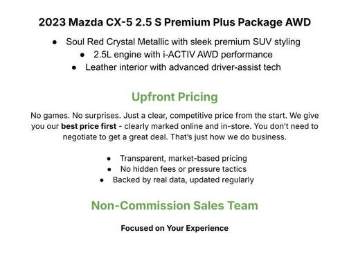 2023 Mazda CX-5 2.5 S Premium Plus Package