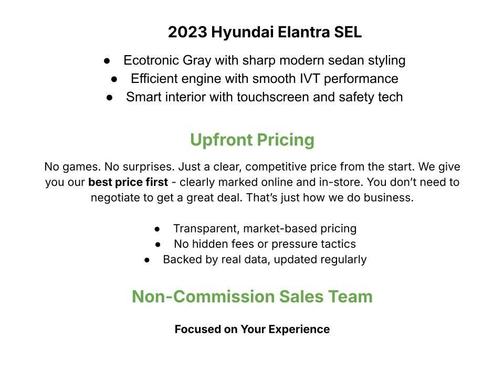 2023 Hyundai ELANTRA SEL
