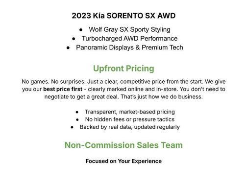 2023 Kia Sorento SX