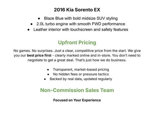 2016 Kia Sorento EX