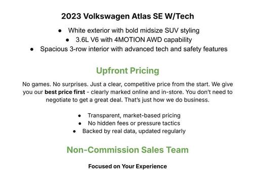 2023 Volkswagen Atlas 3.6L SE w/Technology