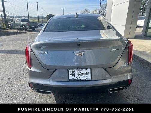 Satin Steel Metallic 2020 Cadillac CT4 Luxury