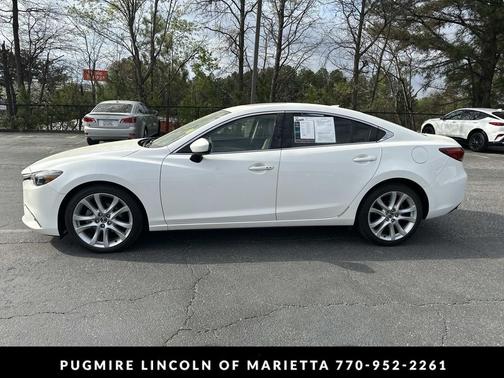 Snowflake White Pearl Mica 2016 Mazda Mazda6 i Touring