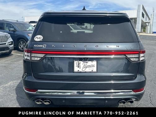 Flight Blue Metallic Clearcoat 2023 Lincoln Aviator Black Label AWD