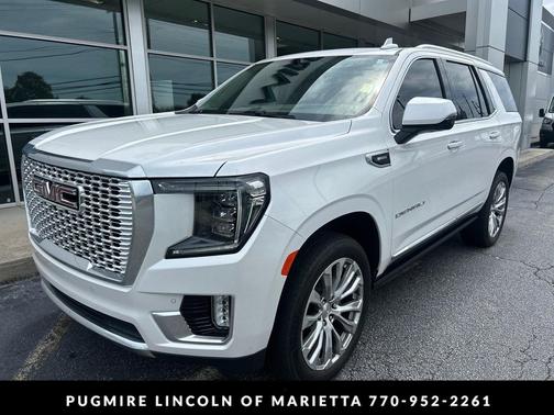 White Frost Tricoat 2024 GMC Yukon Denali