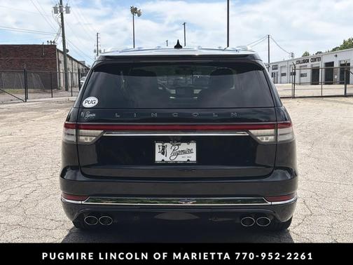 Infinite Black 2021 Lincoln Aviator Black Label AWD