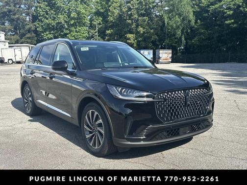 Infinite Black Metallic Clearcoat 2026 Lincoln Aviator Premiere