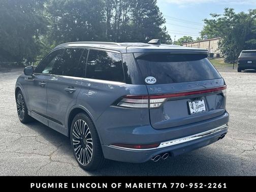 Whisper Blue Metallic Clearcoat 2026 Lincoln Aviator Black Label AWD