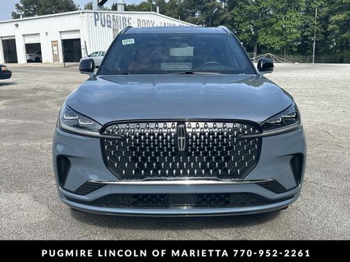 Whisper Blue Metallic Clearcoat 2026 Lincoln Aviator Black Label AWD