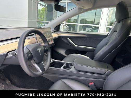 Pearl White Multi-Coat 2023 Tesla Model Y Long Range Dual Motor All-Wheel Drive