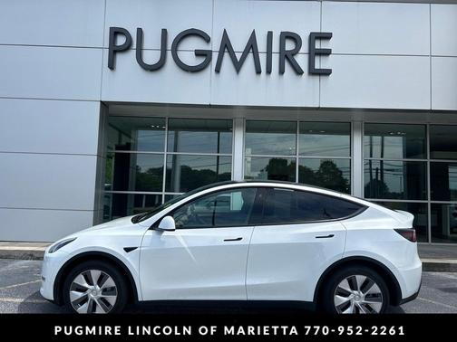 Pearl White Multi-Coat 2023 Tesla Model Y Long Range Dual Motor All-Wheel Drive