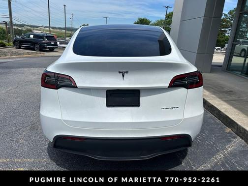 Pearl White Multi-Coat 2023 Tesla Model Y Long Range Dual Motor All-Wheel Drive