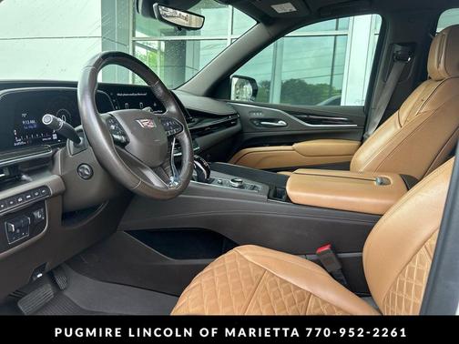 Crystal White Tricoat 2022 Cadillac Escalade ESV Sport