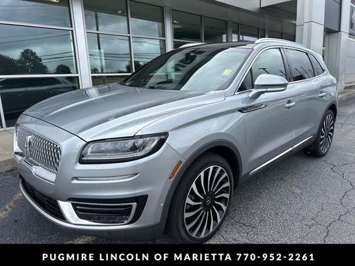 Silver Radiance 2020 Lincoln Nautilus Black Label