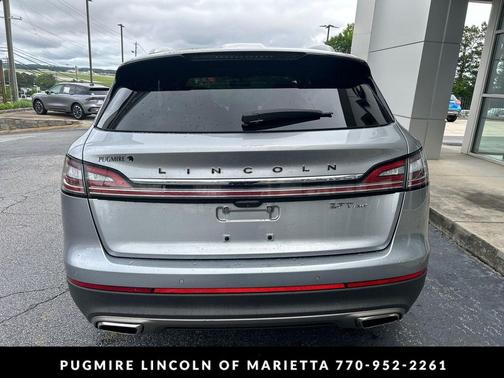 Silver Radiance 2020 Lincoln Nautilus Black Label