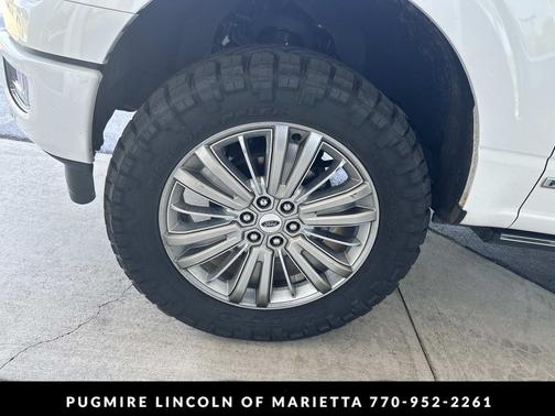 Star White Metallic Tri-Coat 2024 Ford F-150 Platinum