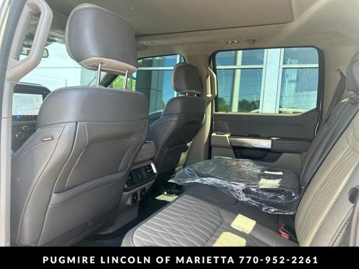 Star White Metallic Tri-Coat 2024 Ford F-150 Platinum