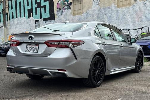 Celestial Silver Metallic 2024 Toyota Camry Hybrid SE