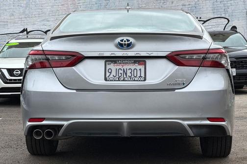 Celestial Silver Metallic 2024 Toyota Camry Hybrid SE