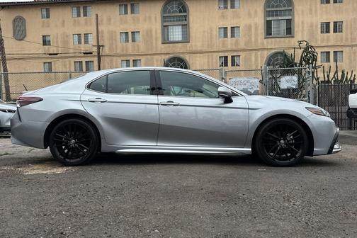 Celestial Silver Metallic 2024 Toyota Camry Hybrid SE