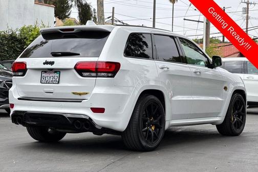 Bright White 2018 Jeep Grand Cherokee Trackhawk