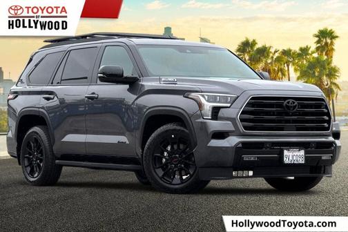 Magnetic Gray Metallic 2025 Toyota Sequoia Limited