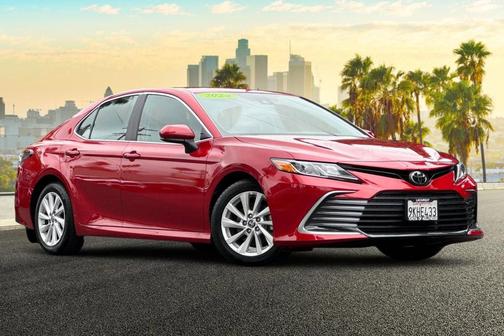 Supersonic Red 2024 Toyota Camry LE