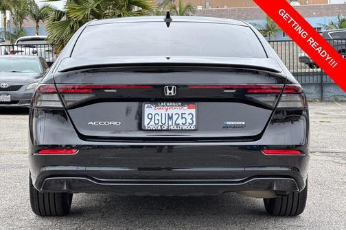 Crystal Black Pearl 2023 Honda Accord Hybrid Sport-L