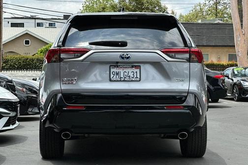Silver Sky/Midnight Black 2024 Toyota RAV4 Prime XSE
