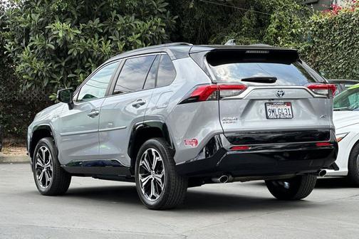 Silver Sky/Midnight Black 2024 Toyota RAV4 Prime XSE