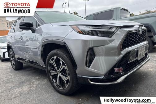 Silver Sky/Midnight Black 2024 Toyota RAV4 Prime XSE