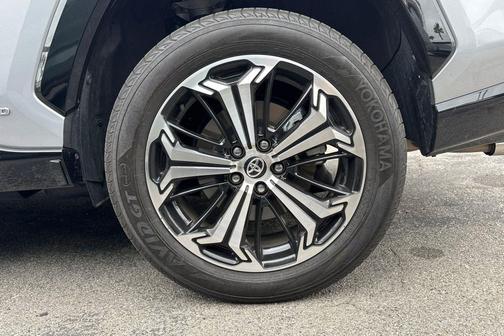 Silver Sky/Midnight Black 2024 Toyota RAV4 Prime XSE