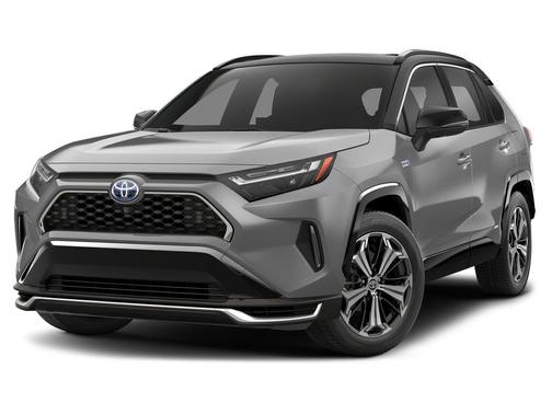 Silver Sky/Midnight Black 2024 Toyota RAV4 Prime XSE
