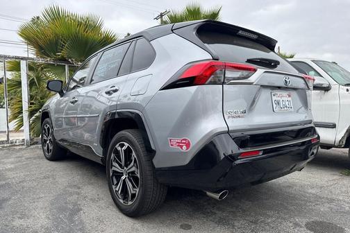Silver Sky/Midnight Black 2024 Toyota RAV4 Prime XSE