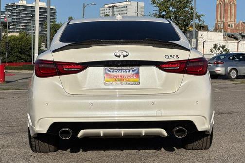 Majestic White 2021 INFINITI Q50 3.0t RED SPORT 400
