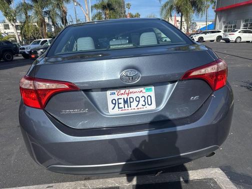 Galactic Aqua Mica 2017 Toyota Corolla LE