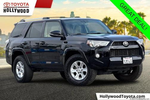 Midnight Black 2019 Toyota 4Runner SR5 Premium