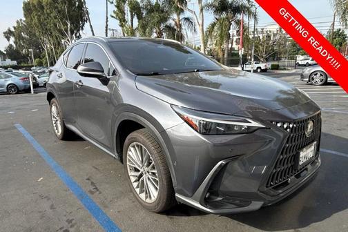 Atomic Silver 2022 Lexus NX 350h Luxury