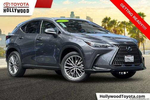 Atomic Silver 2022 Lexus NX 350h Luxury