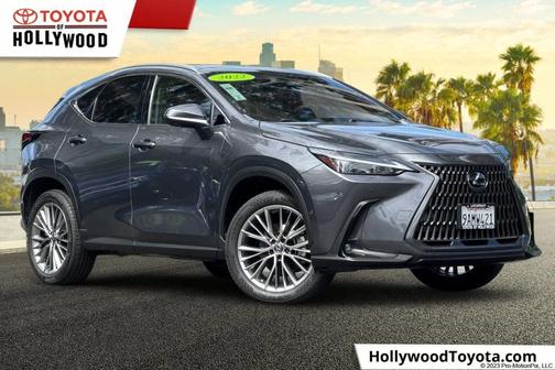 Atomic Silver 2022 Lexus NX 350h Luxury