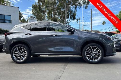 Atomic Silver 2022 Lexus NX 350h Luxury