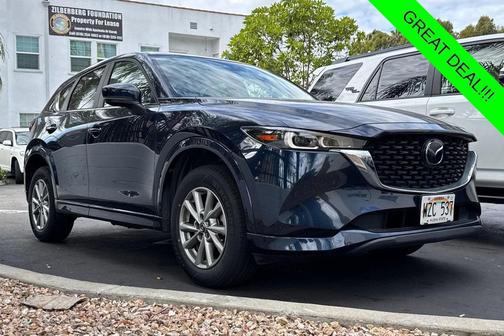 Deep Crystal Blue Mica 2024 Mazda CX-5 2.5 S Select Package