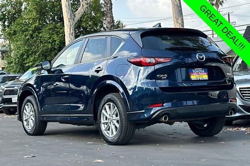 Deep Crystal Blue Mica 2024 Mazda CX-5 2.5 S Select Package