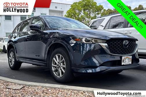 Deep Crystal Blue Mica 2024 Mazda CX-5 2.5 S Select Package