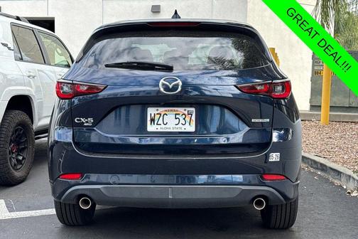 Deep Crystal Blue Mica 2024 Mazda CX-5 2.5 S Select Package